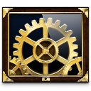 Steampunk System Preferences Icon 128x128 png